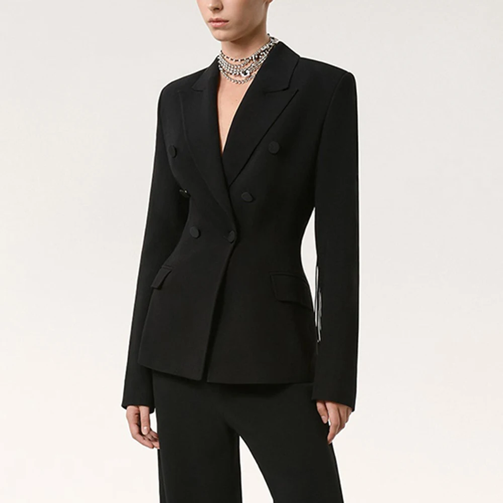 BACKLESS BLAZER with LACES