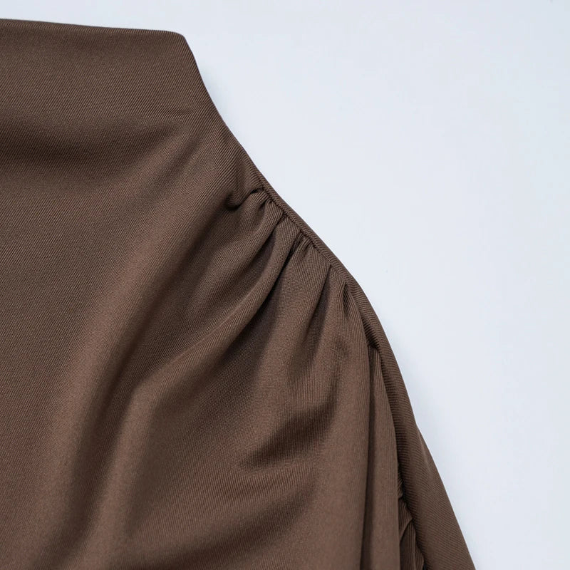 SLEEVELESS BODYCON MAXI DRESS