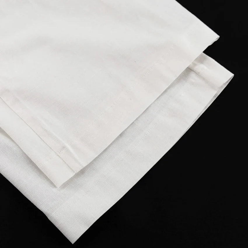 LINEN CUT OUT PANTS and SHIRT SET