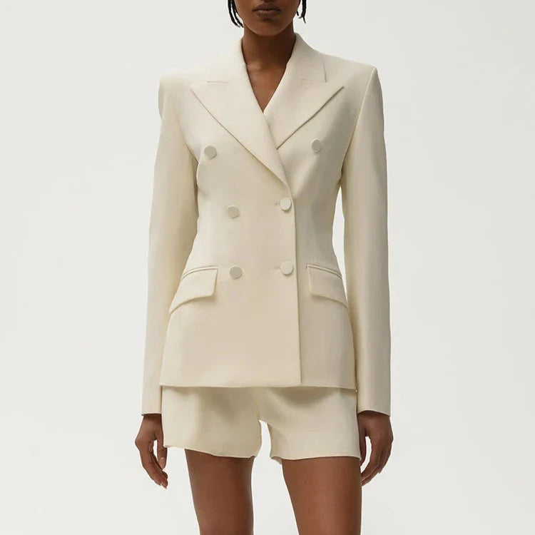 BACKLESS BLAZER with LACES