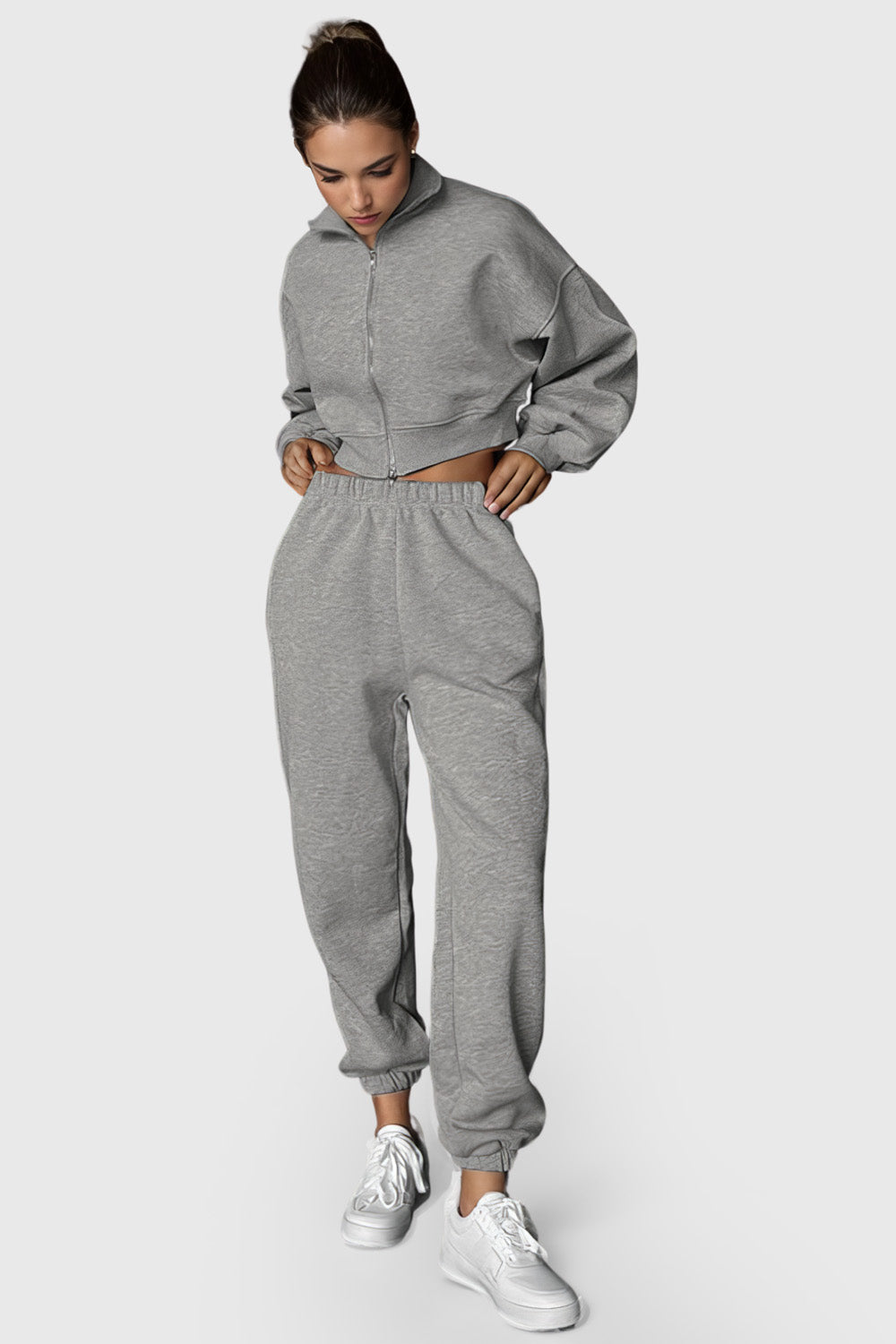 Activewear 2-Piece Set - Grey