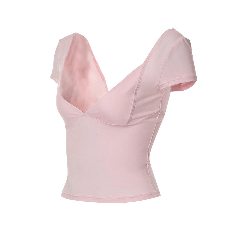 LYMMB SLEEVELESS V NECK TOP