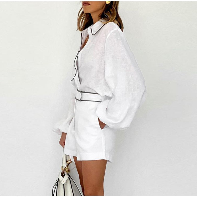 OLYNN SHORTS and SHIRT 2 PIECE SET