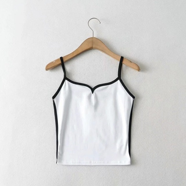 KENDALL BLACK CROP TOP