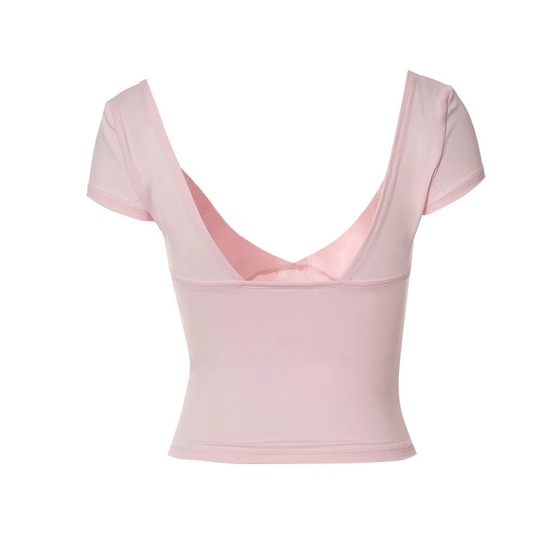 LYMMB SLEEVELESS V NECK TOP