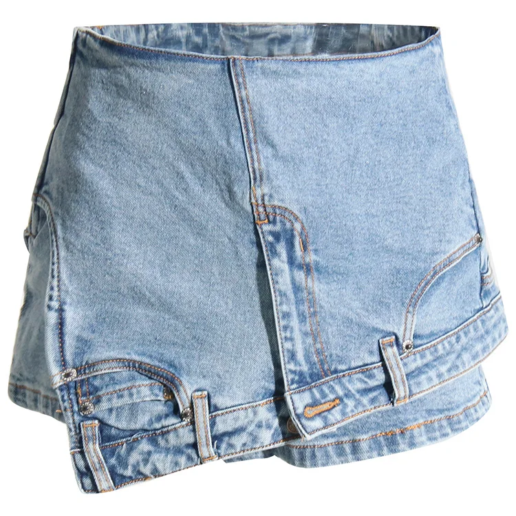 Upside Down Mini Skirt