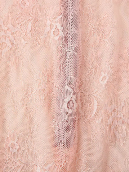 Elegant Blazer and Lace Skirt Set – Women’s Two-Piece Double Breasted Jacket with Sheer Lace Maxi Skirt – Formal Party and Evening Outfit