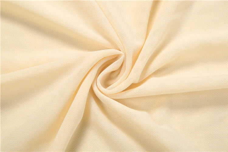 Butter Yellow Lace Cutout Sheer Maxi Dress