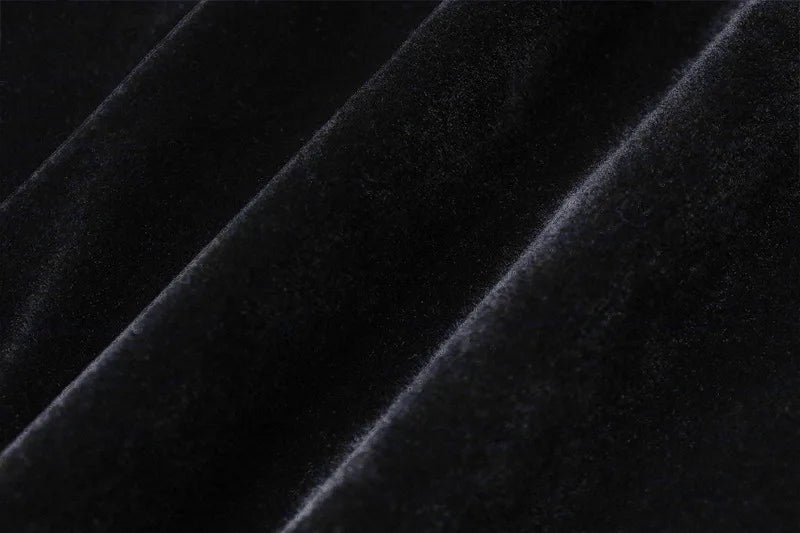 Velvet Strapless Mini Dress for Women – Backless Sexy A-line Party Outfit | Wine Red / Black