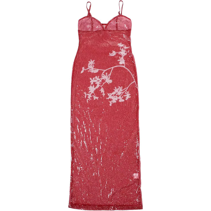 KYLIE JENNER RED MAXI DRESS El Merrist Store KYLIE JENNER RED MAXI DRESS El Merrist Store
